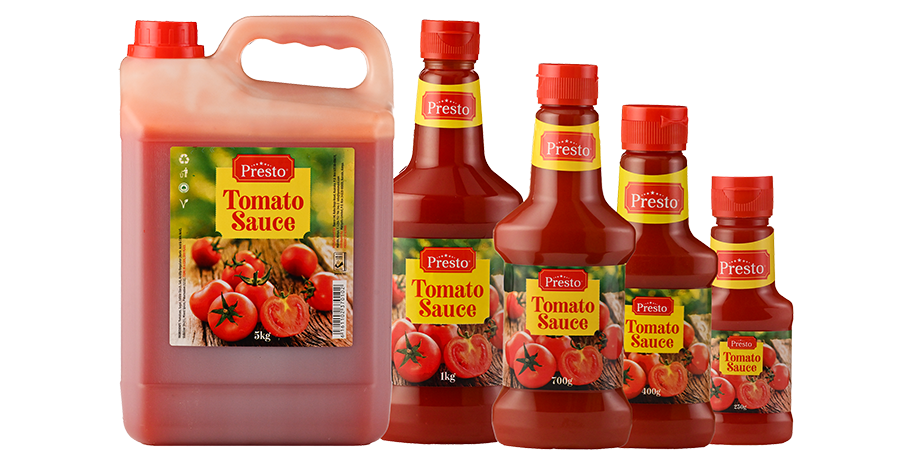 Presto-Sauces Slider