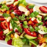Fresh Garden Salad with Presto Vinegar Dressing